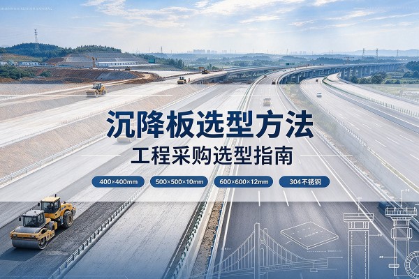 陇县沉降板选择方法