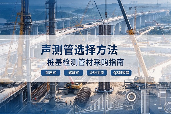 陇县声测管选型标准
