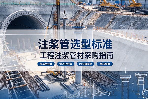 陇县注浆管选型标准