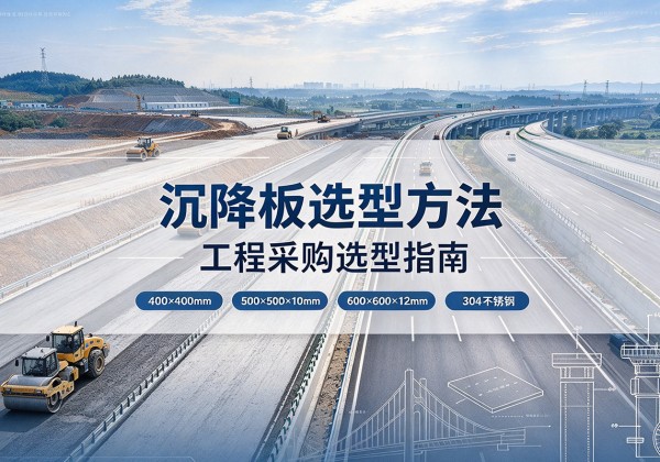 陇县沉降板选择方法